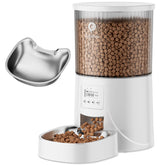 PETULTRA alimentador automático para gatos con pantalla de programación para comidas puntuales