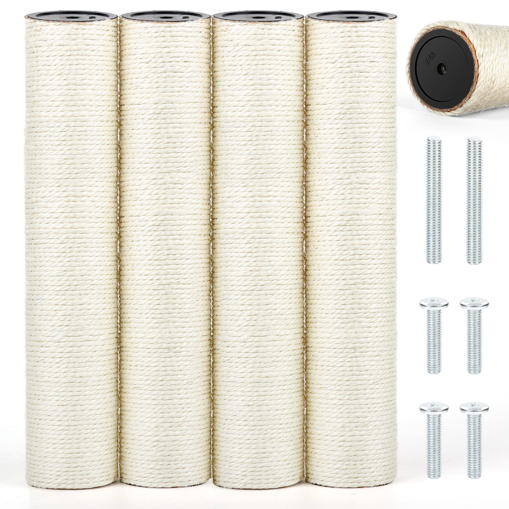 PETUOL poste sisal M8 de 15.7 pulgadas para juego diario de gatos