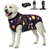 PetWarm traje recuperación para perro, vista frontal, comodidad y protección de la piel