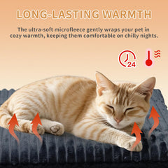 PETZOOKA cama auto-calentable es lavable a máquina, facilitando limpieza y mantenimiento.