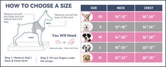PHOEPET arnés ajustable para perros pequeños con manejo trasero práctico.