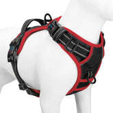 PHOEPET arnés para perro sin tirones con ajuste reflectante para paseos seguros.