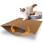 Pieviev mat doble capa impermeable atrapa arena