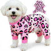 Pijamas para perros calma, vista frontal, ofrece tranquilidad durante el descanso.