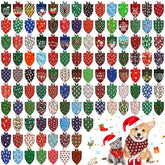 Piklodo bandanas navideñas para perro, variedad de patrones para vestir a tu mascota.