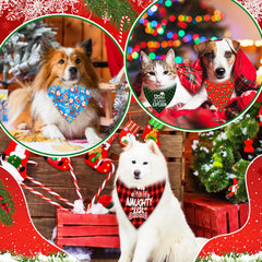 Bandana Piklodo de Santa para perro, añade toque festivo.