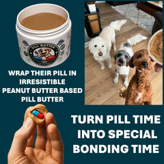 Pill Butter: envase personalizado por raza facilita uso.