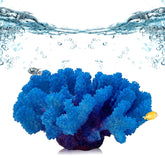 PINVNBY coral artificial para acuario en resina, decoración segura para peces