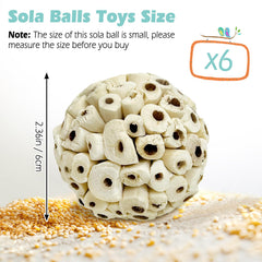 PINVNBY bola sola, textura suave para masticar y forraje.
