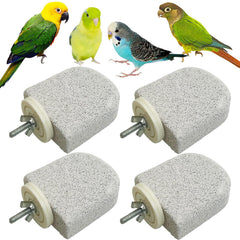 PINVNBY percha calcio para aves, favorece soporte seguro y juego