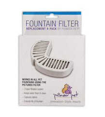 Filtro de agua Pioneer Pet para fuente de cerámica Big Max, mejora la limpieza del agua.
