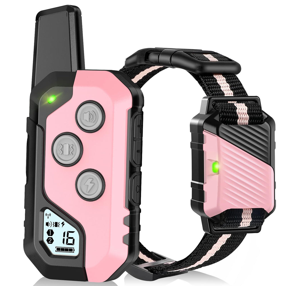 PIOUNS collar de entrenamiento con mando a distancia, alcance amplio para entrenamiento exterior
