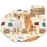 PJYuCien almohadilla lavable para perros, formato octagonal para entrenamiento cómodo
