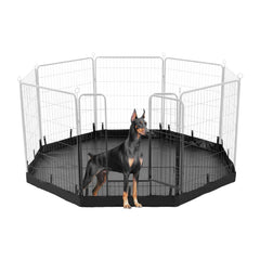 PJYuCien base inferior para jaula de perro 32 pulgadas, instalación sencilla.