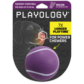 Playology bola chirrido masticable para perros medianos, estimula juego y atención