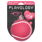 Playology bola masticable con chirrido para juego activo y estimulación sensorial.