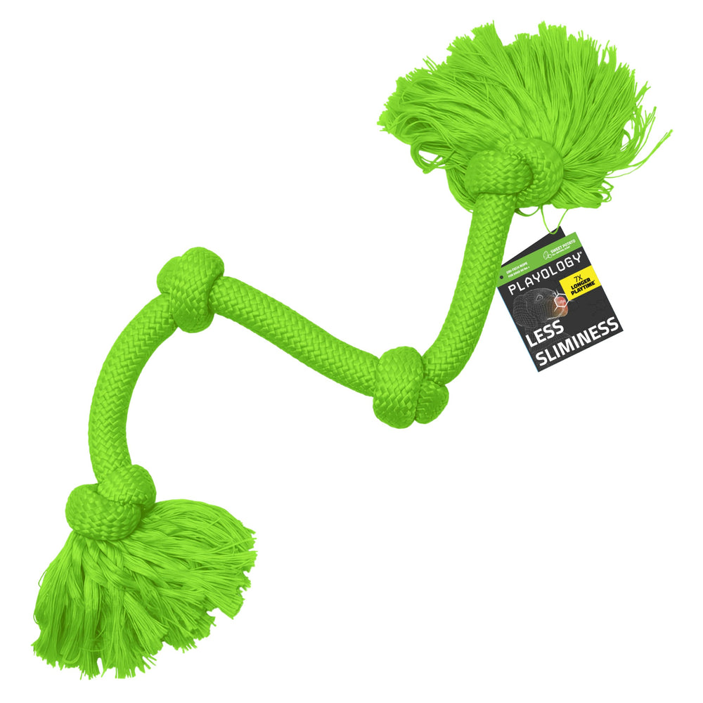 Playology cuerda Dri-Tech, resistente para juegos de tirar prolongados.