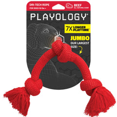 Playology cuerda Dri-Tech para tirones grandes, resistente para mordedores activos.