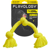 Playology cuerda-juguete-perro: resistente y estimula el juego gracias al aroma.