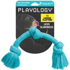 Playology Dri-Tech cuerda de tirar para perros, ideal para juegos de tira y afloja