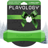 Playology Juguete chirriante para perros con aroma de pavo, ideal para juegos.