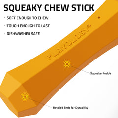 Playology juguete masticable con aroma cheddar para juego estimulante.
