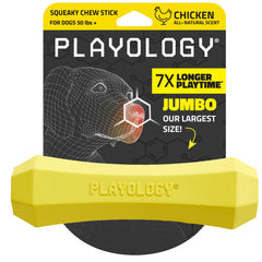 Playology mordedor chirrido gigante pollo ideal para juego prolongado y seguro.