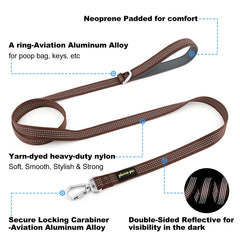 Correa PLUTUS PET con reflectivo doble cara para visibilidad nocturna.