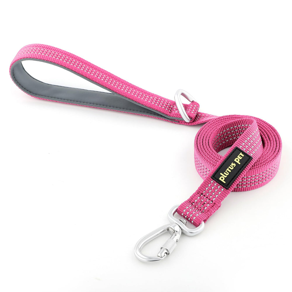 PLUTUS PET: correa con mosquetón de aluminio para paseos seguros.