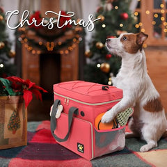 Pmpete transportadores de comida para perros, dos unidades incluidas para snacks