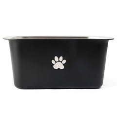 Podinor tazón agua gran perro 320oz, exterior duradero, anti-deslizante