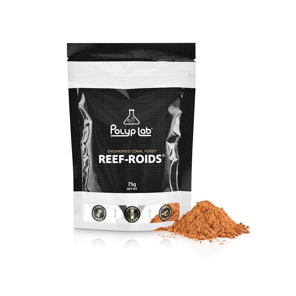 Polyplab Reef-Roids frasco original, mejora la extensión de pólipos en corales filtradores