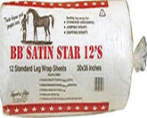 BB Star Cotton Leg Wrap, detalle de tejido suave para comodidad diaria.