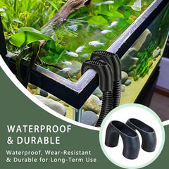 PoolTechX conector de borde para Fluval FX4, protección de la manguera