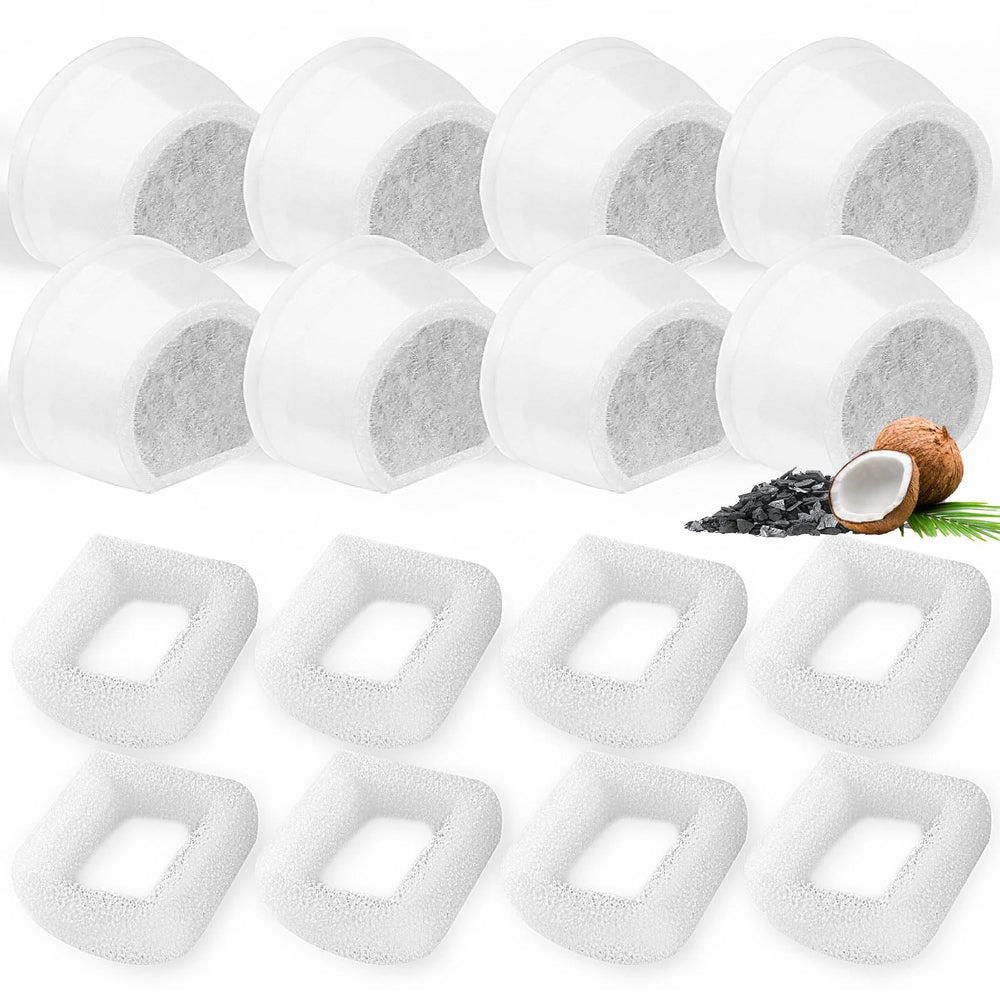 Porens filtros de carbono para agua de gatos, purifican y refrescan el sorbo diario.