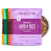 Portland Pet Food Company: bolsa de salmón y arroz, topper delicioso para perros.