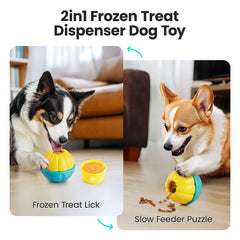 Potaroma juego-puzzle-perro desafía al perro y refuerza la inteligencia.