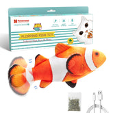 Potaroma Pescado móvil con sensor: invita al juego activo del gato.