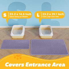Powools alfombrilla lavable para arena, superficie EVA suave y base antideslizante.