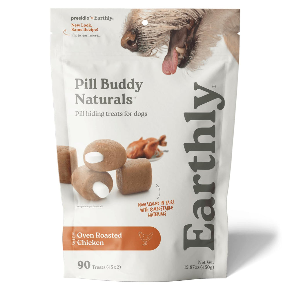 Presidio Earthly Pill Buddy Naturals, empaque nuevo para mayor confianza al comprar