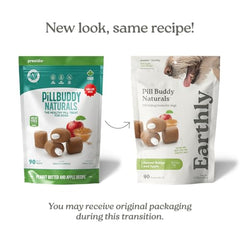 Presidio Pill Buddy Naturals oculta píldoras de cualquier tamaño con facilidad.