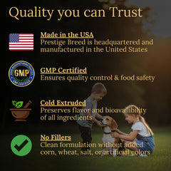 Prestige Breed Beagle Multivitamins: ingredientes clave para apoyar articulaciones y movilidad.