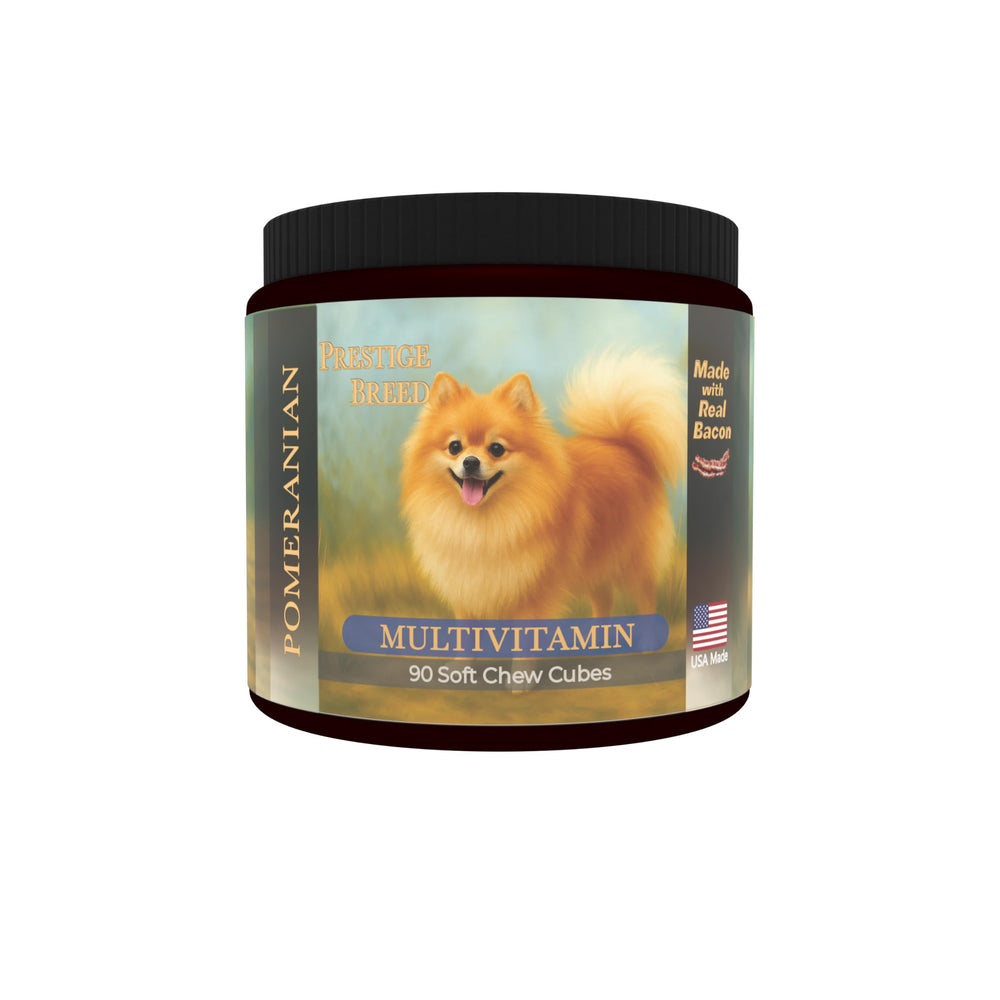 Prestige Breed Multivitaminas: botella para uso diario de tu pomerania.
