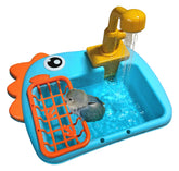 PRFOKEY grifo automático para aves con flujo suave para baño cómodo