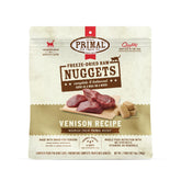 Primal Pet Foods: trozos deshidratados de venado para una proteína de alta calidad.
