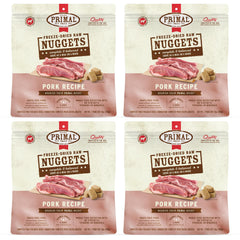 Nuggets de cerdo liofilizados de Primal para perros, textura crujiente y sabrosa