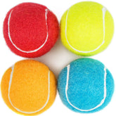 Prime Pets pelotas tenis para perro 2 pulgadas, paquete de 4 para juego activo en casa.