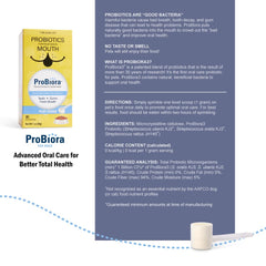 Probiora Health: respiración más fresca para perros tras la dosificación diaria.