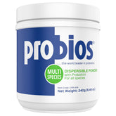 Probios polvo dispersible para ruminantes, apoya equilibrio intestinal.