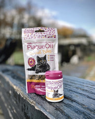ProDen PlaqueOff Dental Bites modo de uso sencillo para gatos